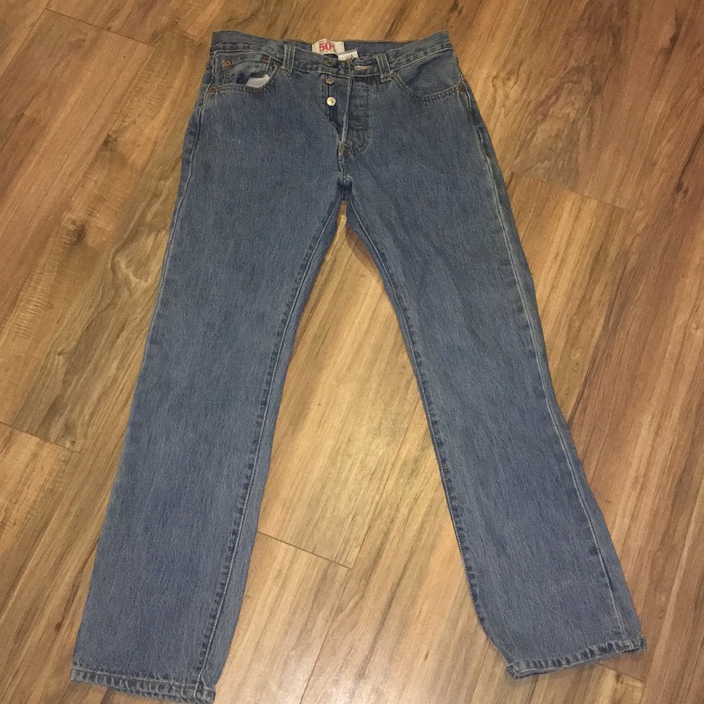 Mens Levi 501 jeans